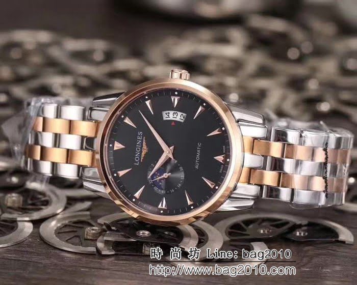 LONGINES浪琴 睿智風範 精緻款 頂級機械男士腕表 WSS2207